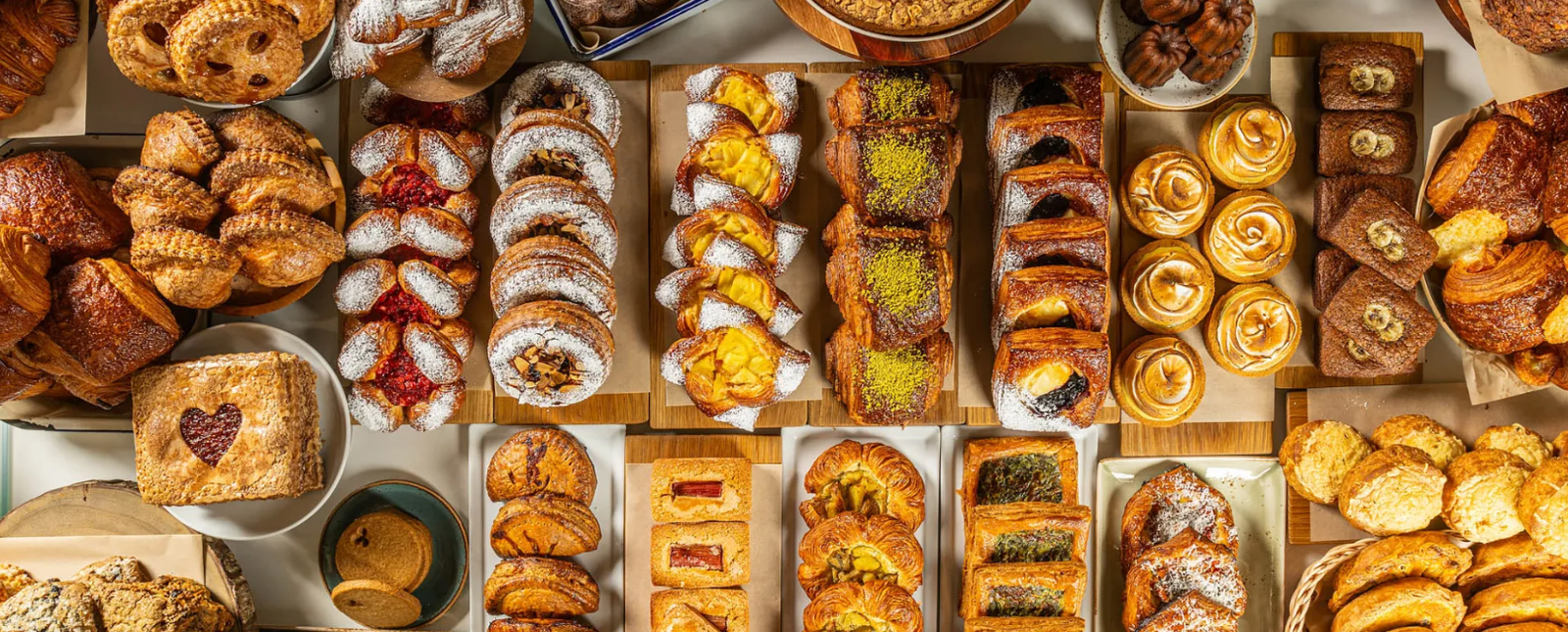 Toast and Pastries Breakfast